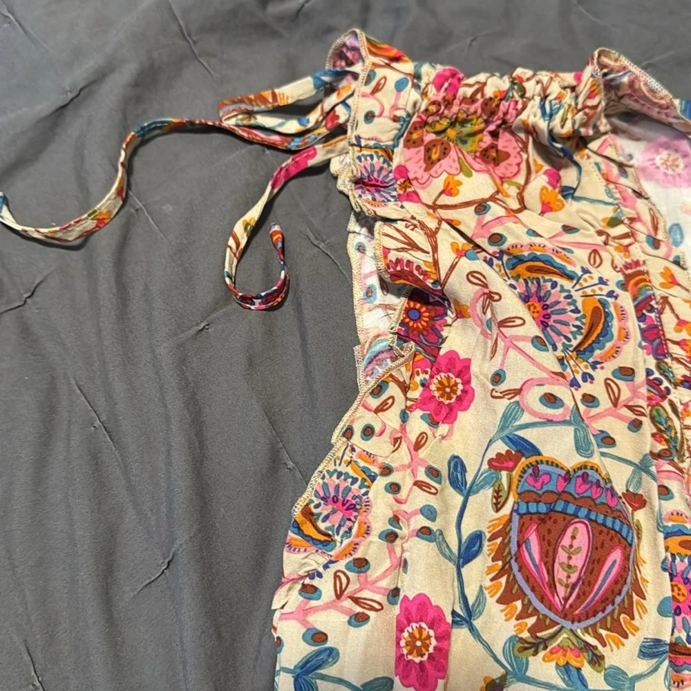 Floral Print Women's Top - Picture 3 of 6